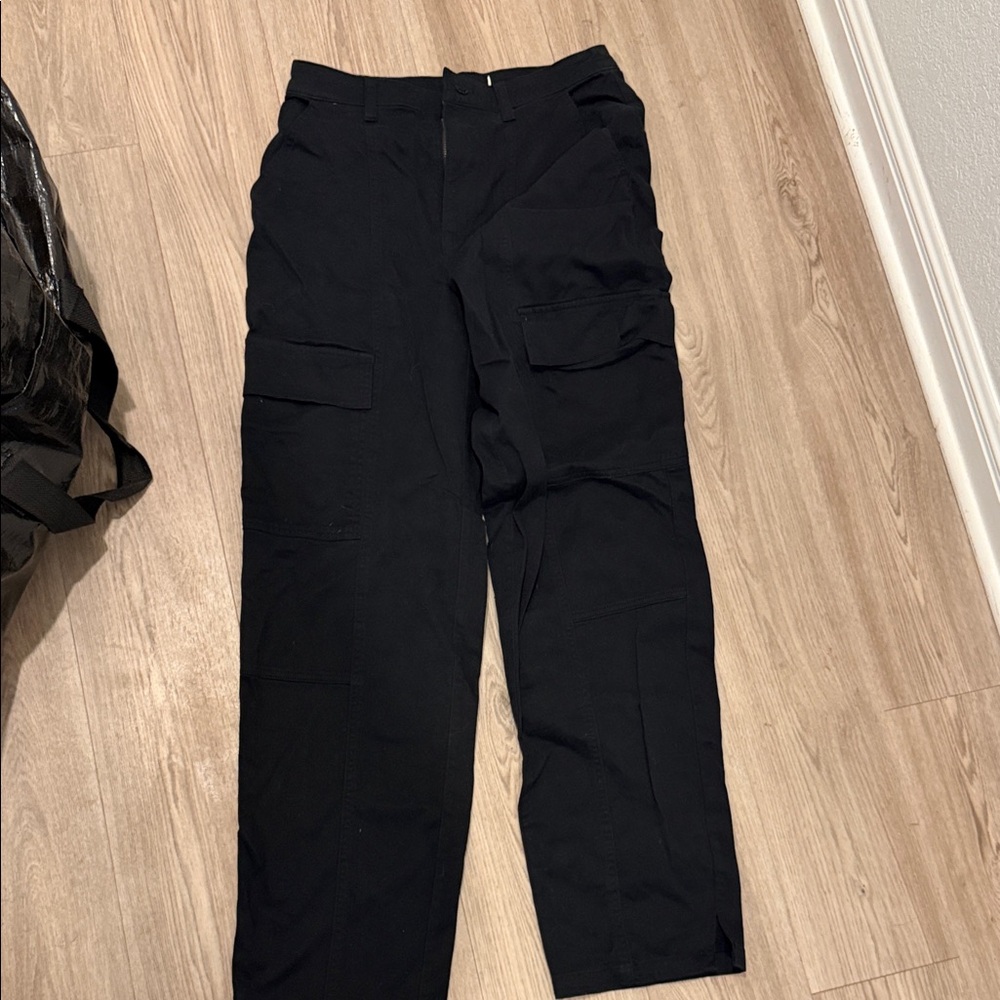 Black Cargo Pants